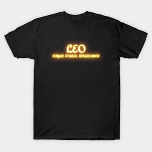 JJ's Zodiacs - Leo T-Shirt